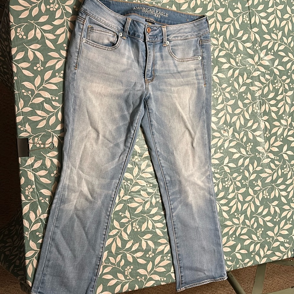 American Eagle Outfitters Artist Crop Jeans
